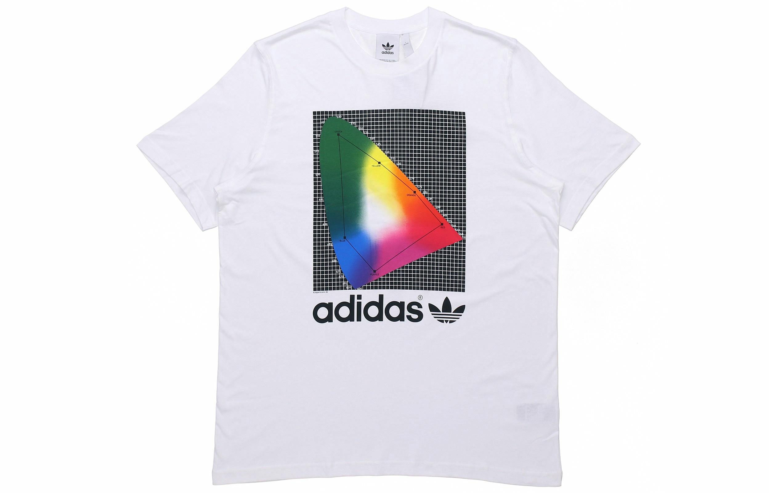 Мужские футболка adidas originals Spectrum Tee (белая) — фото 1