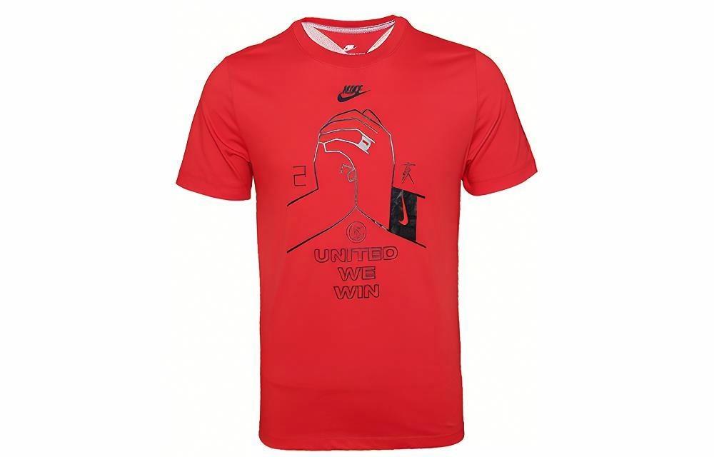 Мужская футболка Nike T (красный) — фото 1
