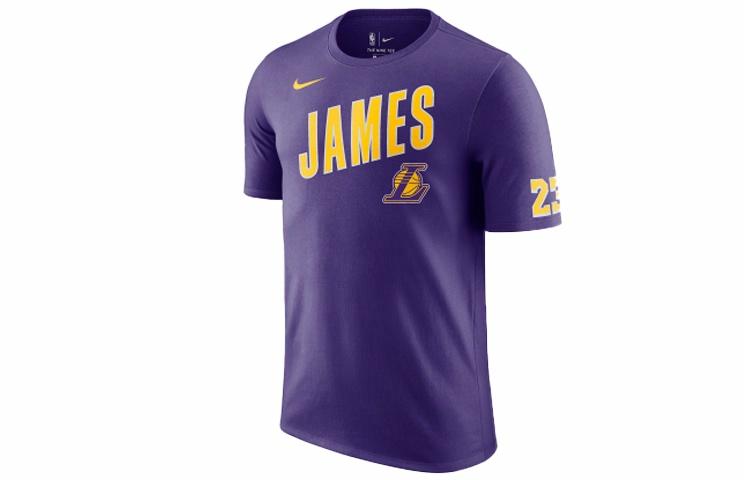 Мужская футболка Nike NBA Los Angeles Lakers (фиолетовая) — фото 1