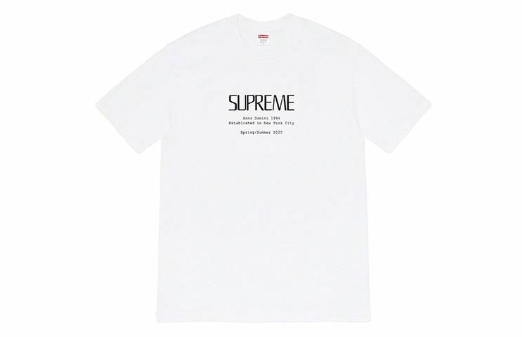 Футболка Supreme 2020 logoT (разноцветная)