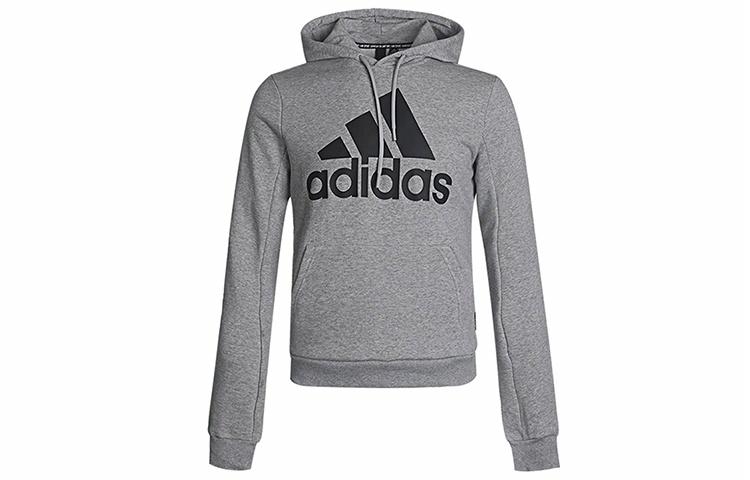 Мужское худи adidas (серое) — фото 1