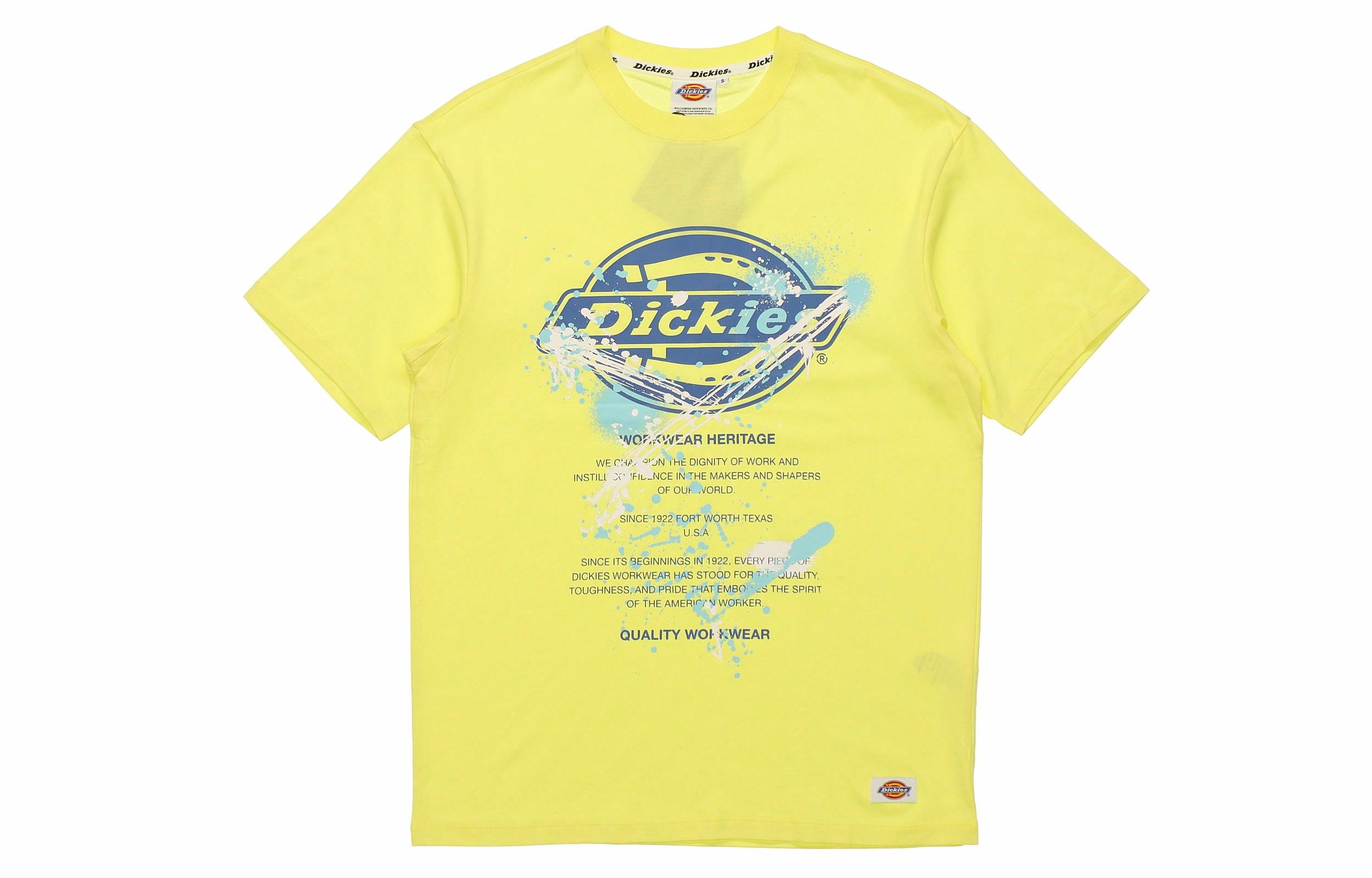 Мужская футболка Dickies (желтая) — фото 1
