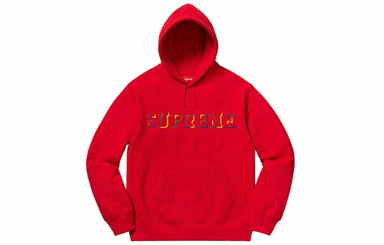 Худи Supreme Drop Shadow (серое) — фото 6
