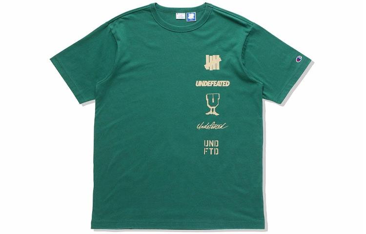 Унисекс футболка UNDEFEATED × Champion (черный)