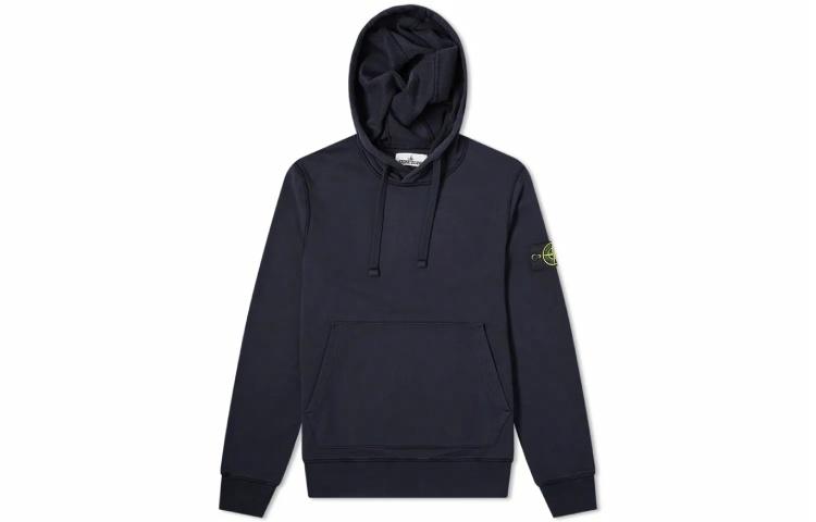 Мужское худи STONE ISLAND (темно-синее)