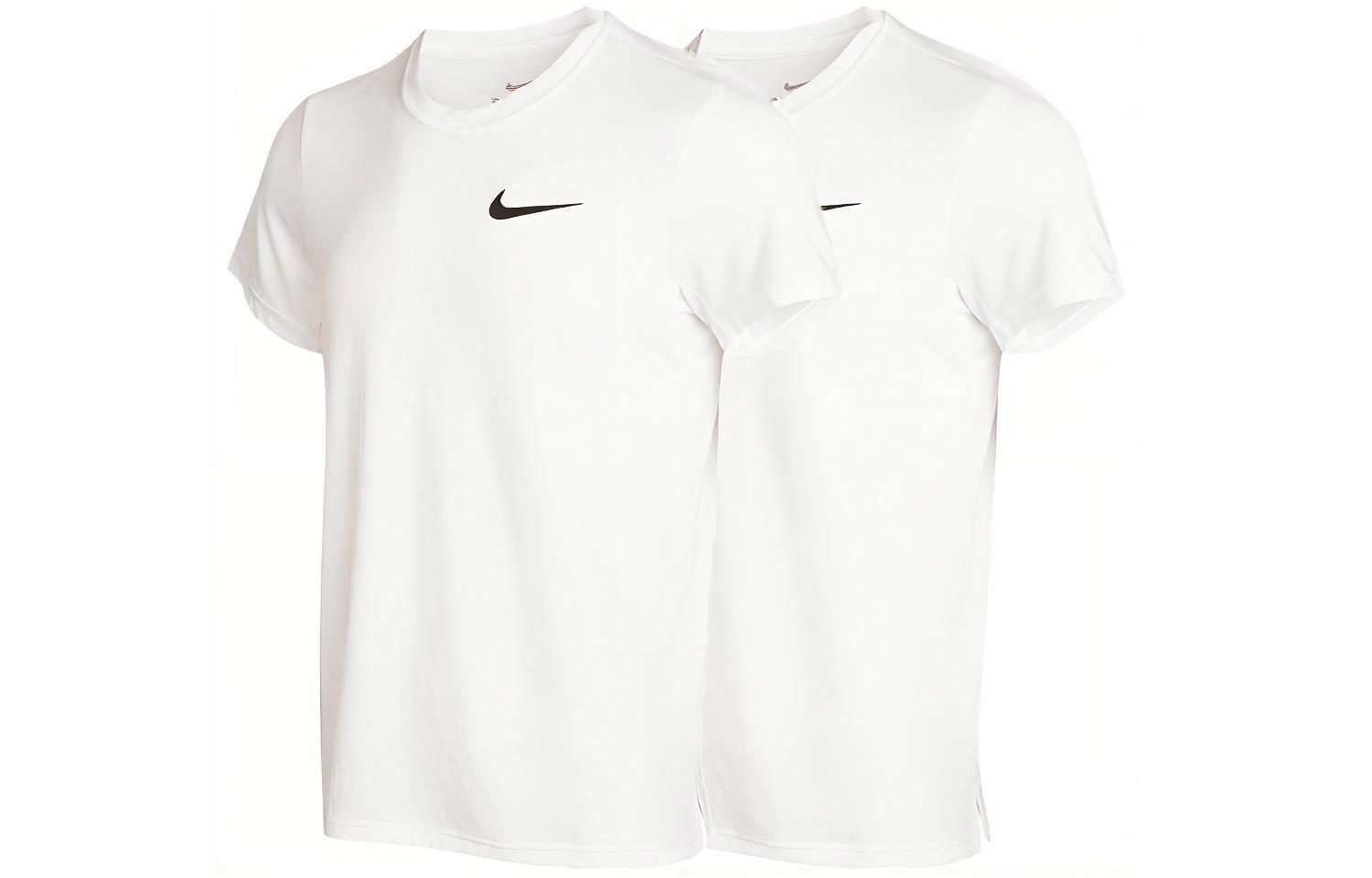 Мужская футболка Nike Df Superset Top Ss T (белая) — фото 4