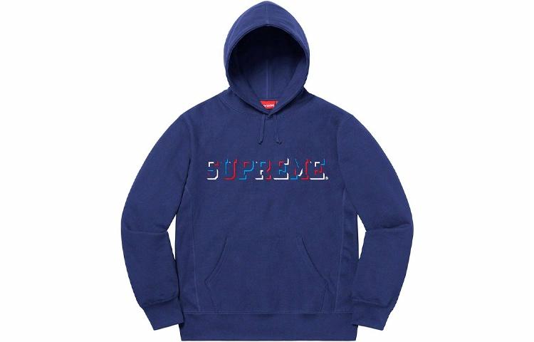 Худи Supreme Drop Shadow (серое) — фото 2