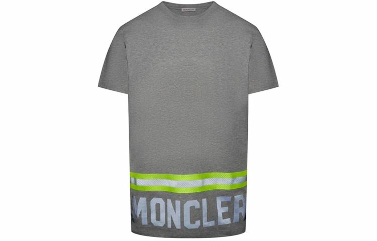Мужская футболка Moncler 0918C739208390T984 (серая)