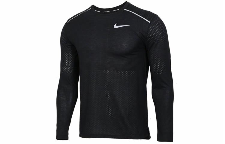 Мужская футболка Nike RISE 365T (черная) — фото 1