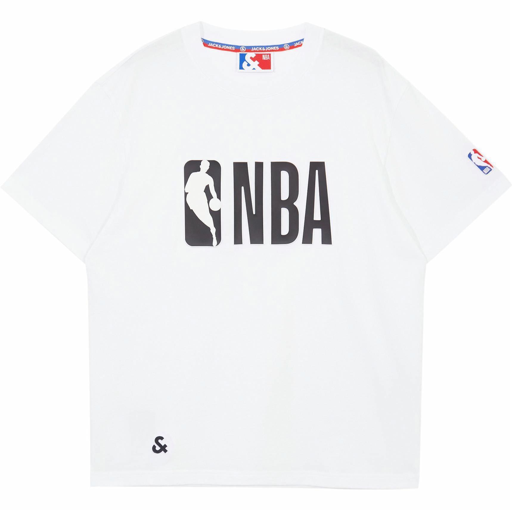 Футболка Jack Jones x NBA (белая)