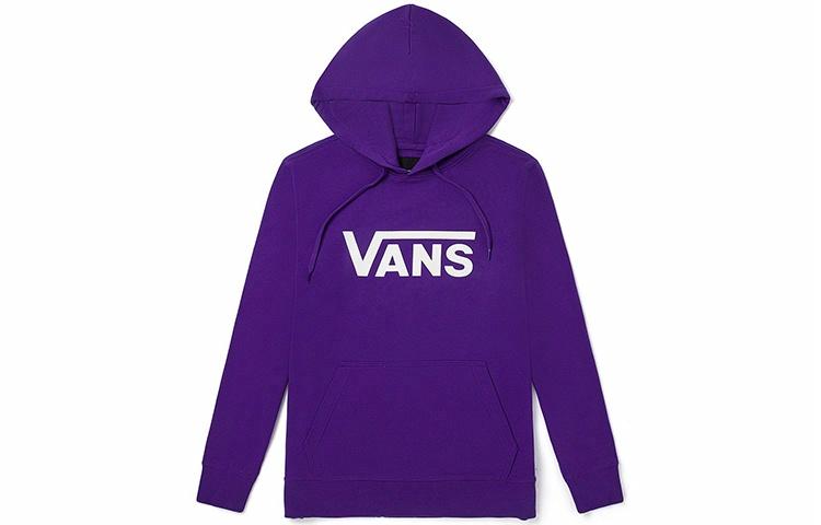 Худи Vans Logo Hoodie (фиолетовое)