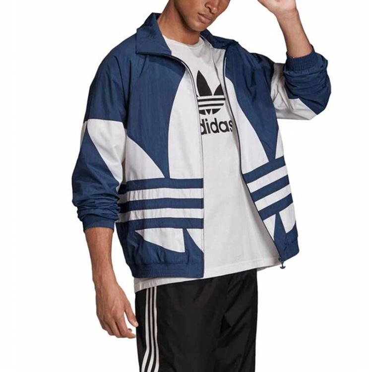 Мужская куртка adidas originals (синяя) — фото 4