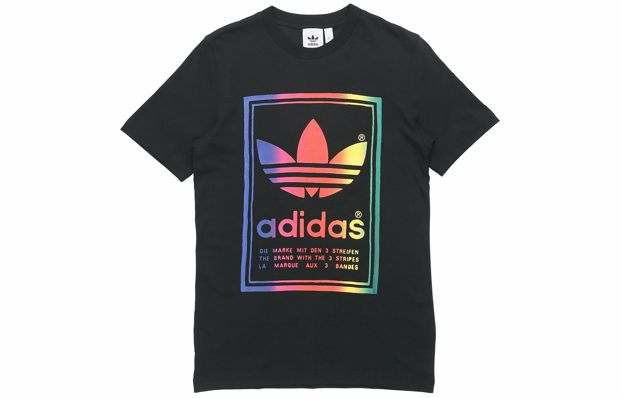 Мужская футболка adidas (черная)