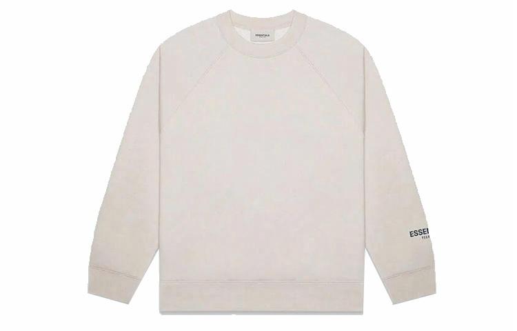 Худи Fear of God Essentials FW20 Tan Core Crew Neck Sweatshirt (коричнево-бежевое)