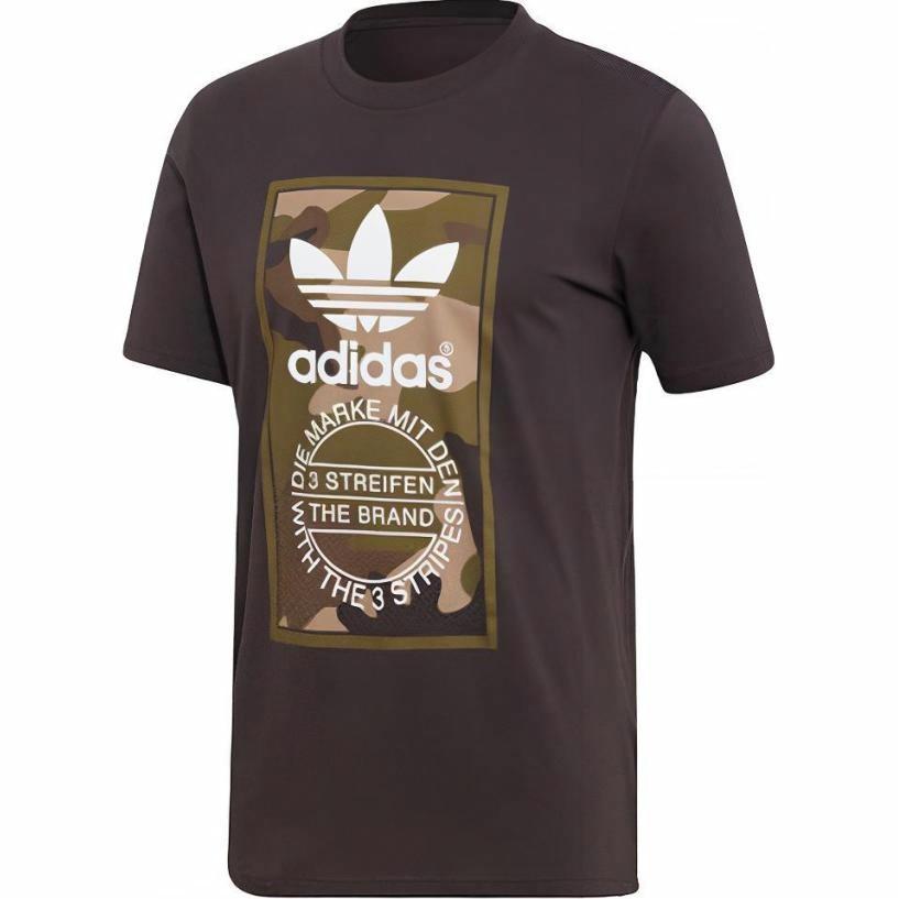 Мужская футболка adidas originals (черная) — фото 1
