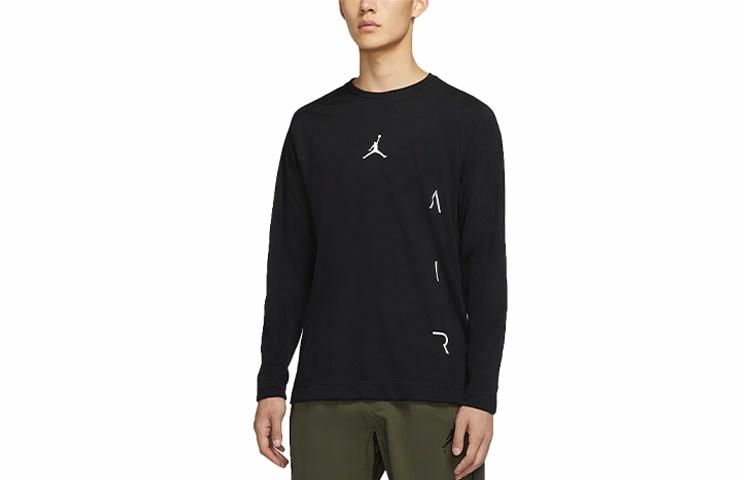 Мужская футболка Jordan Air T (черная) — фото 1