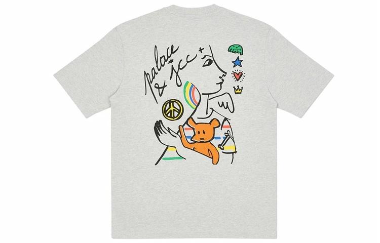 Мужская футболка Palace JCDC2 T-Shirt (серая)