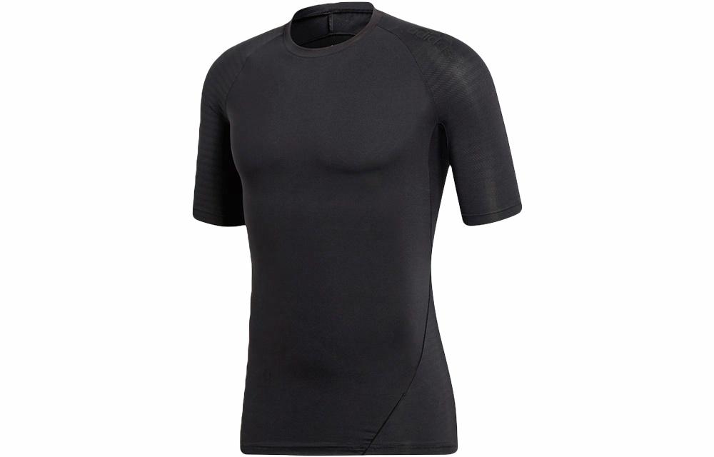 Мужская футболка adidas Ask Tec Tee Ss (черная) — фото 1