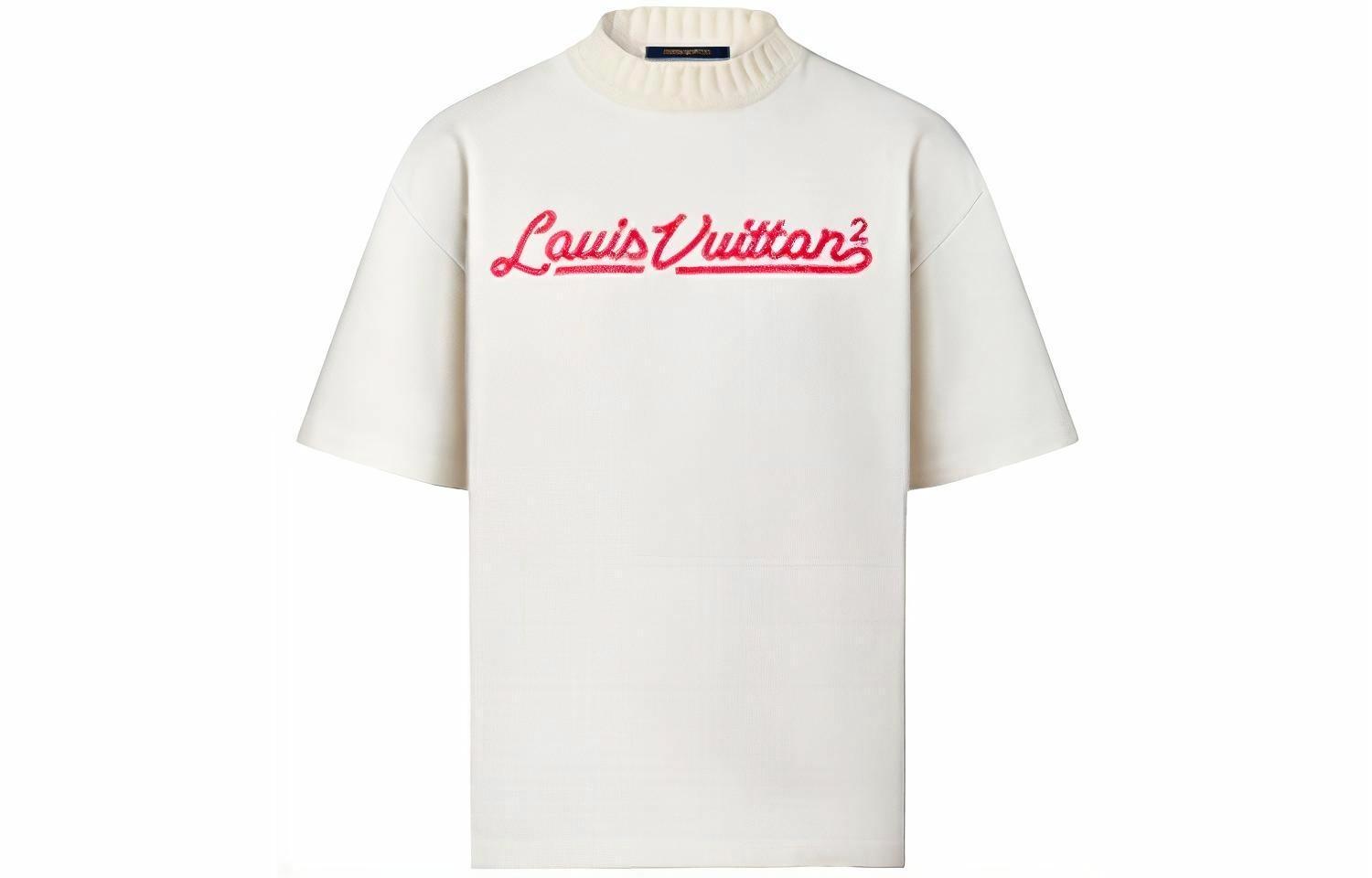 Мужская футболка Louis Vuitton SS22 (белая)