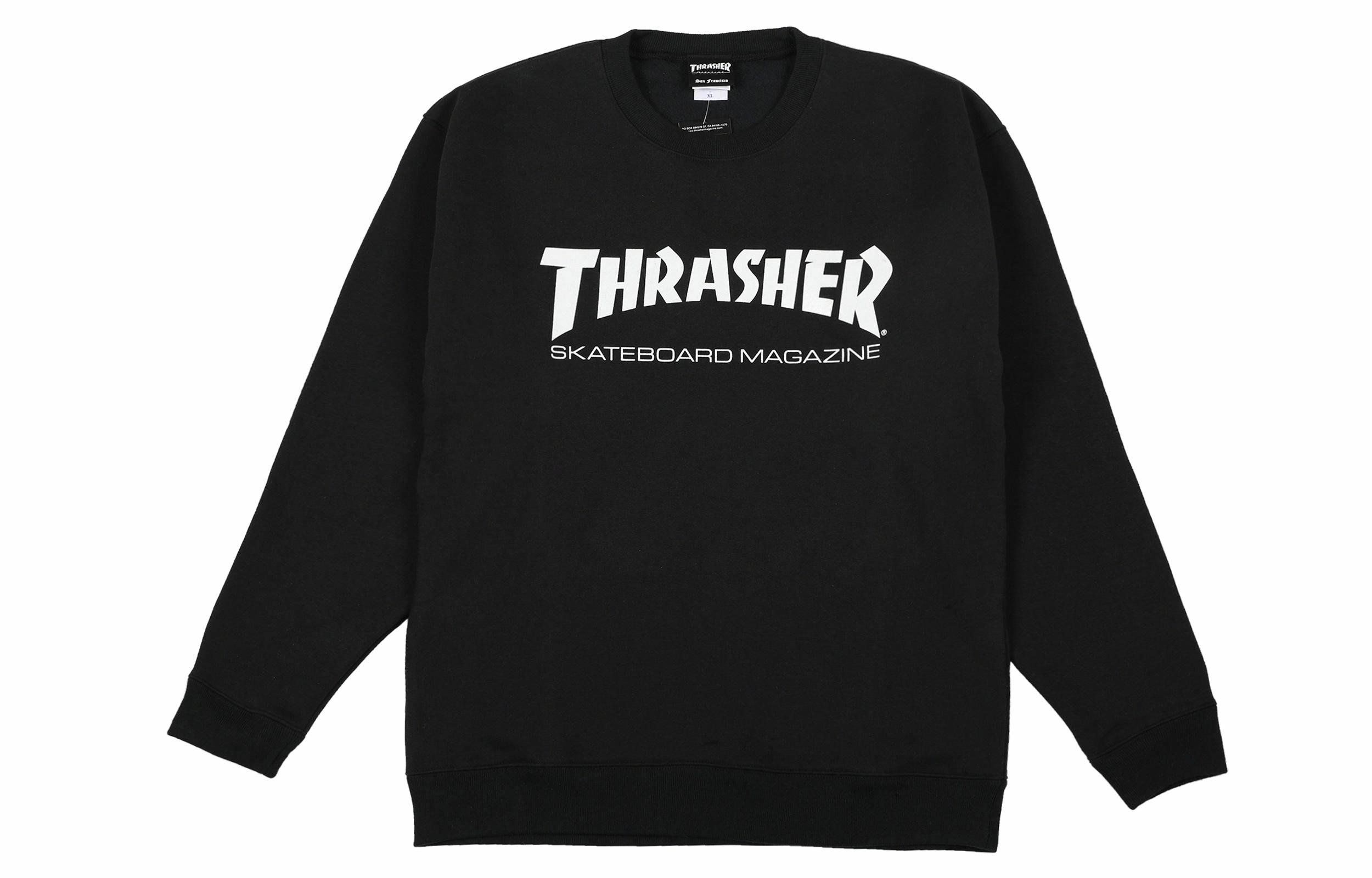 Худи Thrasher logo (черное)
