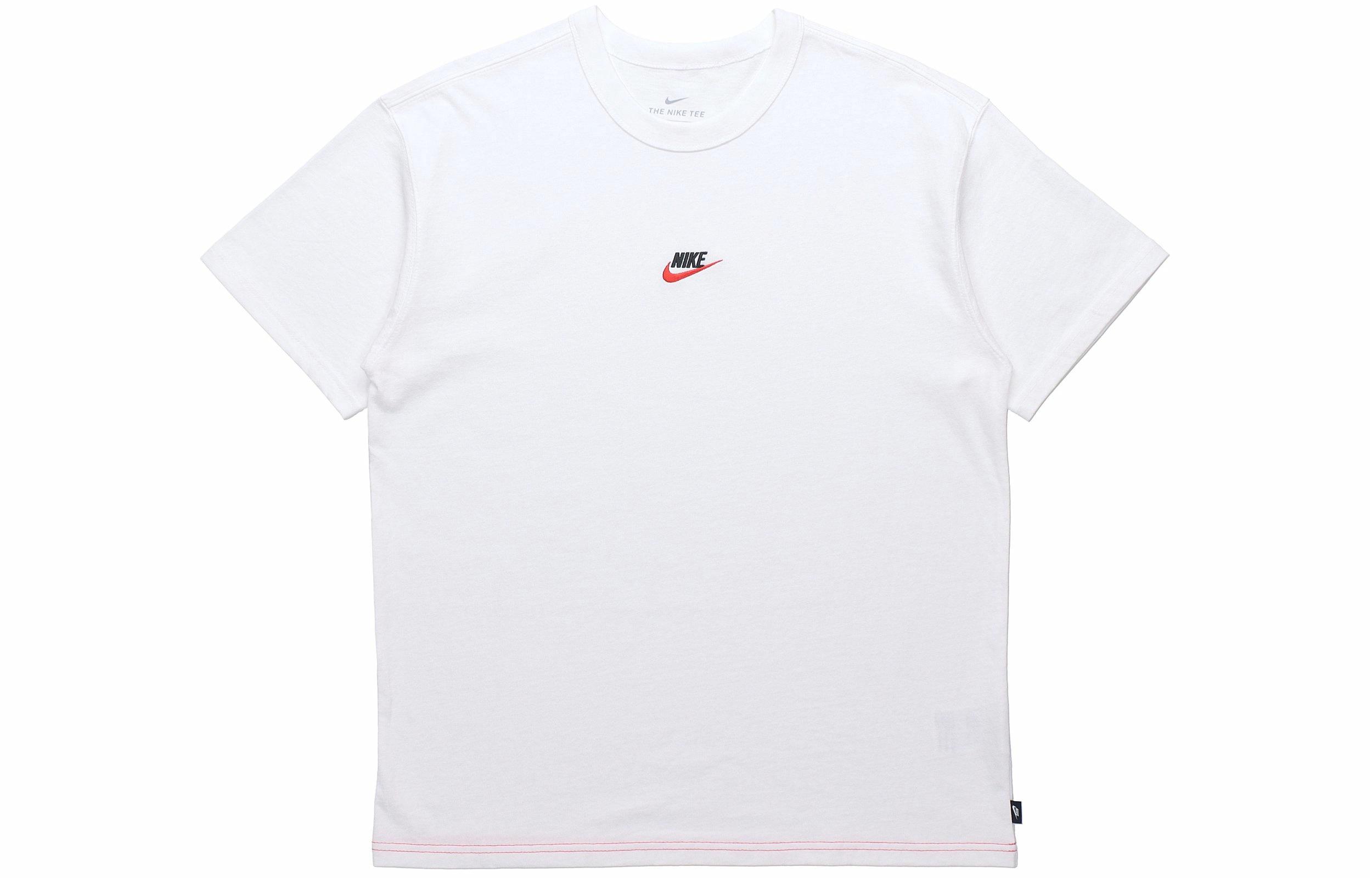 Мужская футболка Nike Sportswear Logo (белая) — фото 1