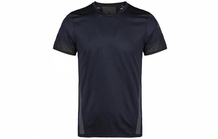 Мужская футболка adidas 25/7 Tee Runr (темно-синяя) — фото 1