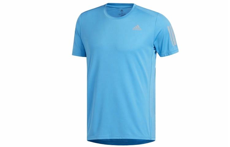 Мужская футболка adidas OWN THE RUN TEE (голубая) — фото 1