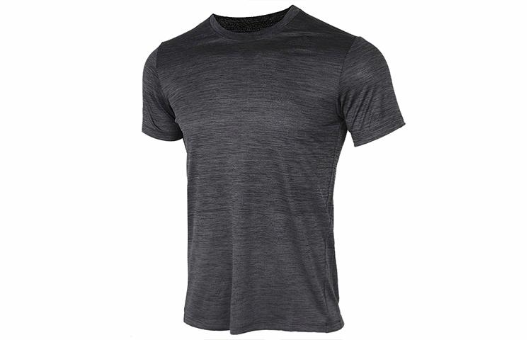 Мужская футболка adidas GRADIENT TEE T (черная с градиентом) — фото 1