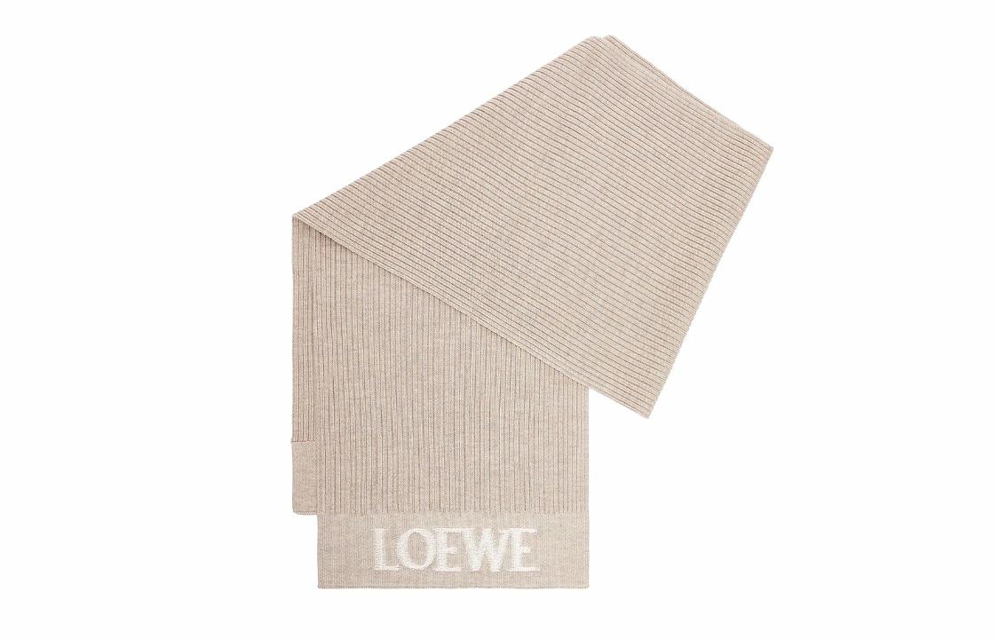Женский шарф LOEWE (бежевый)