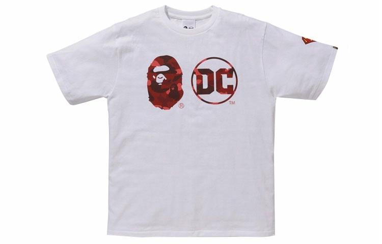 Футболка A BATHING APE BAPE x DC Superman (белая)