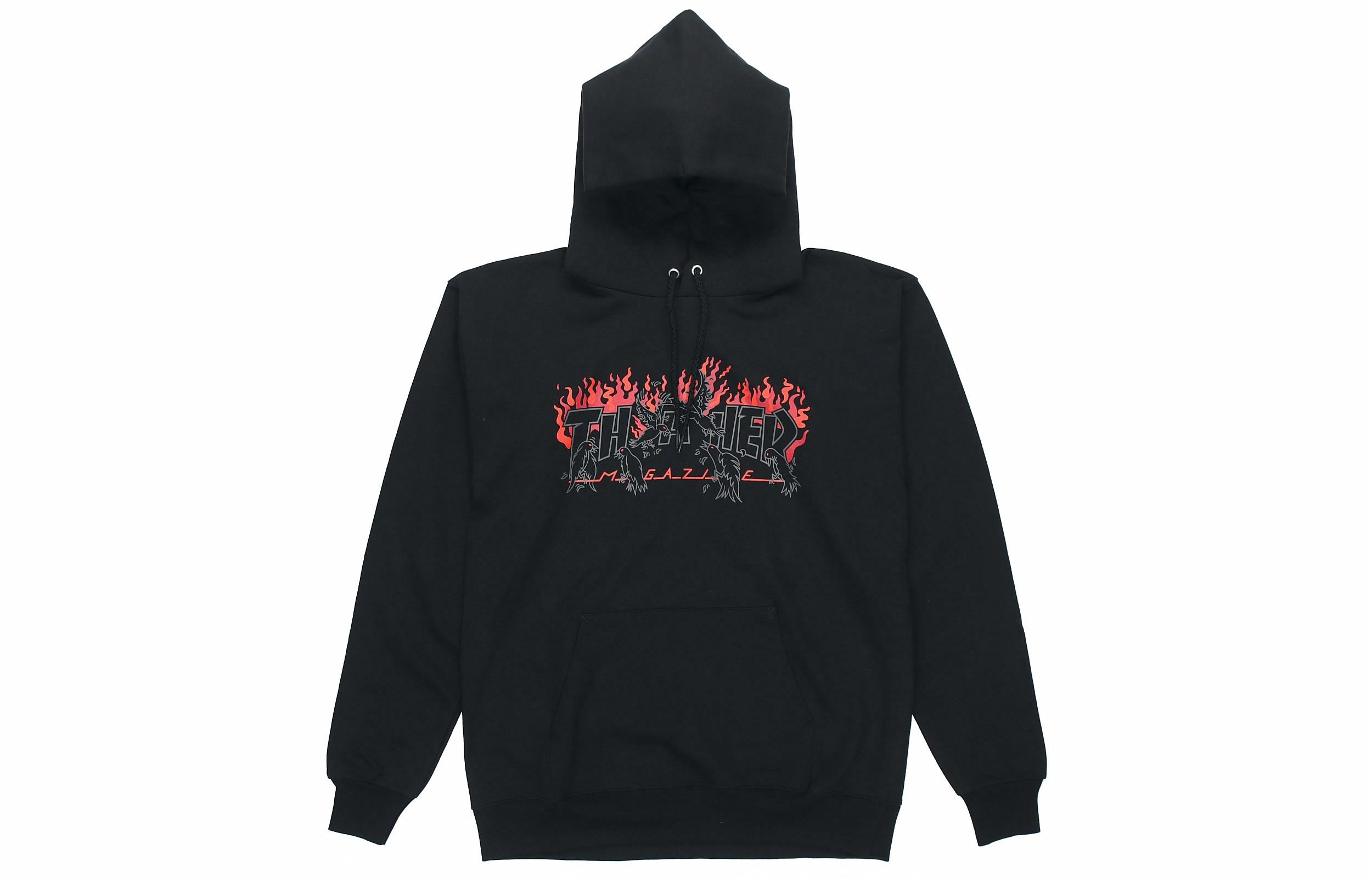 Худи Thrasher (черное)