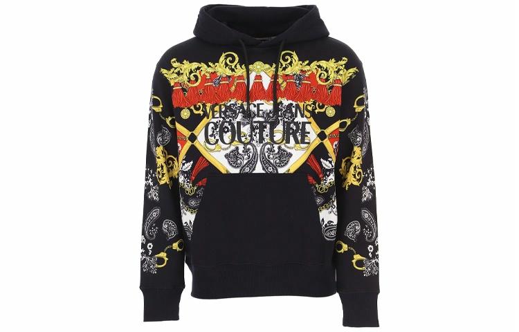 Мужское худи Versace (черное)