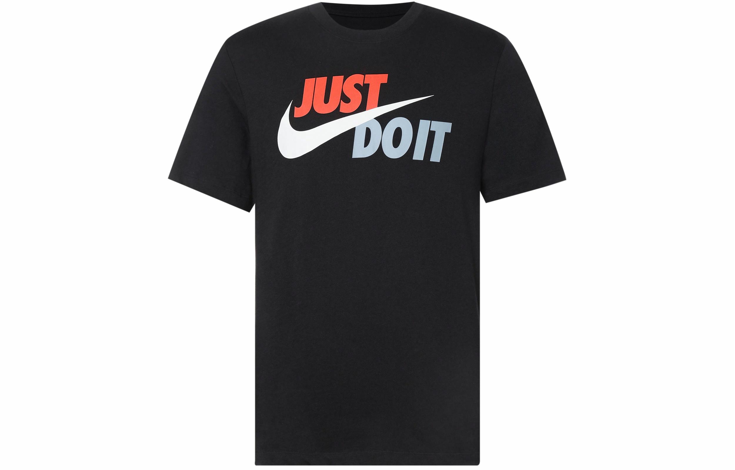 Мужская футболка Nike Sportswear Just Do It (черная) — фото 1