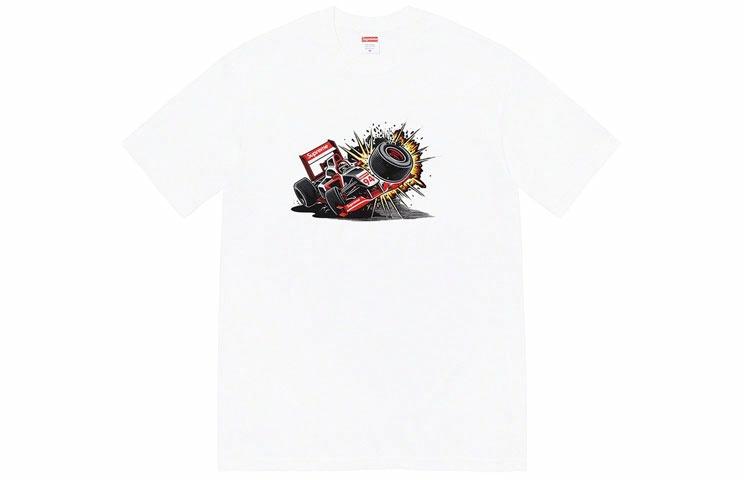 Футболка Supreme Week 7 Crash Tee (разноцветная)