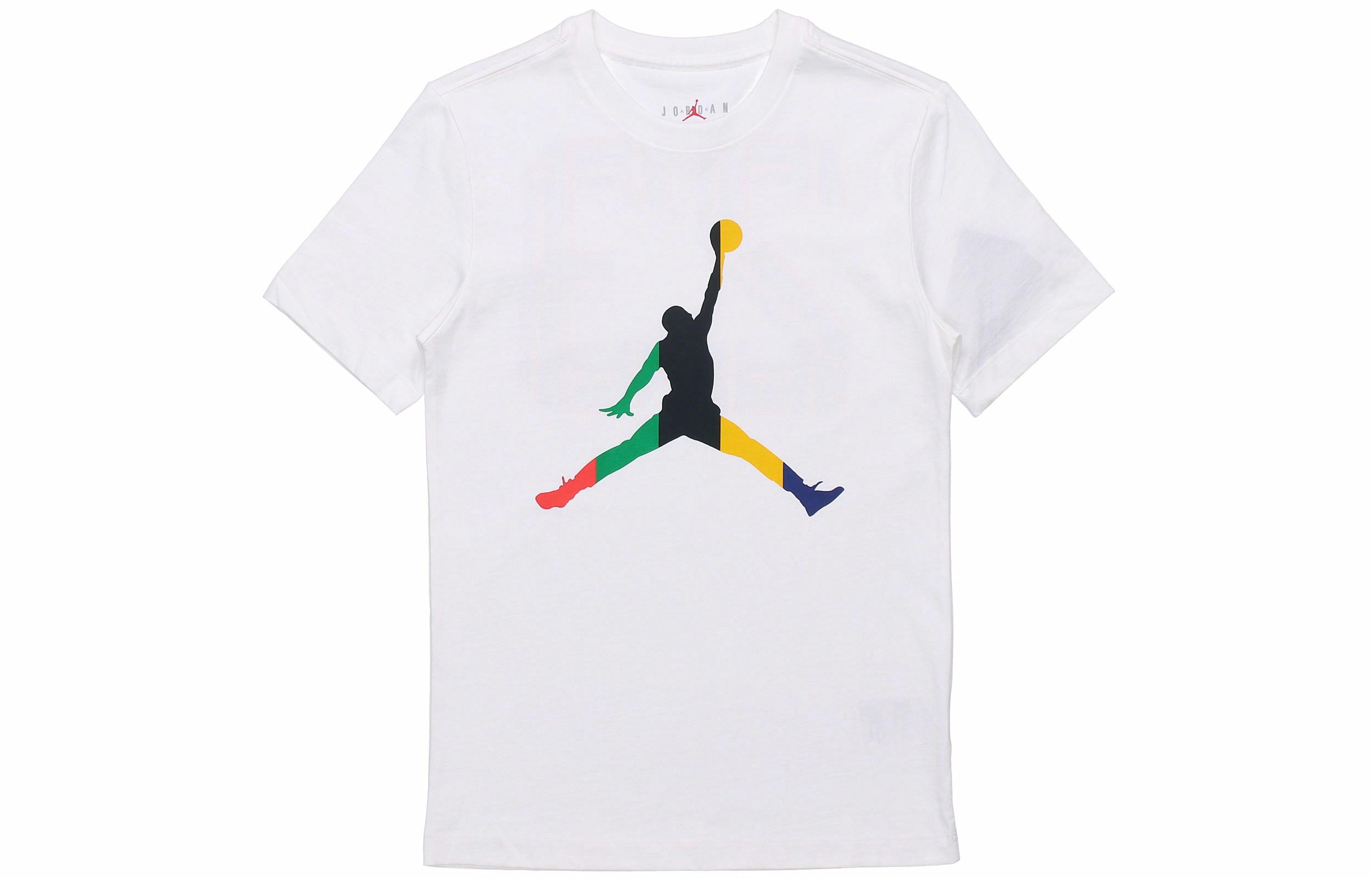 Мужская футболка Jordan Sport Dna Jumpman logoT (белая) — фото 1