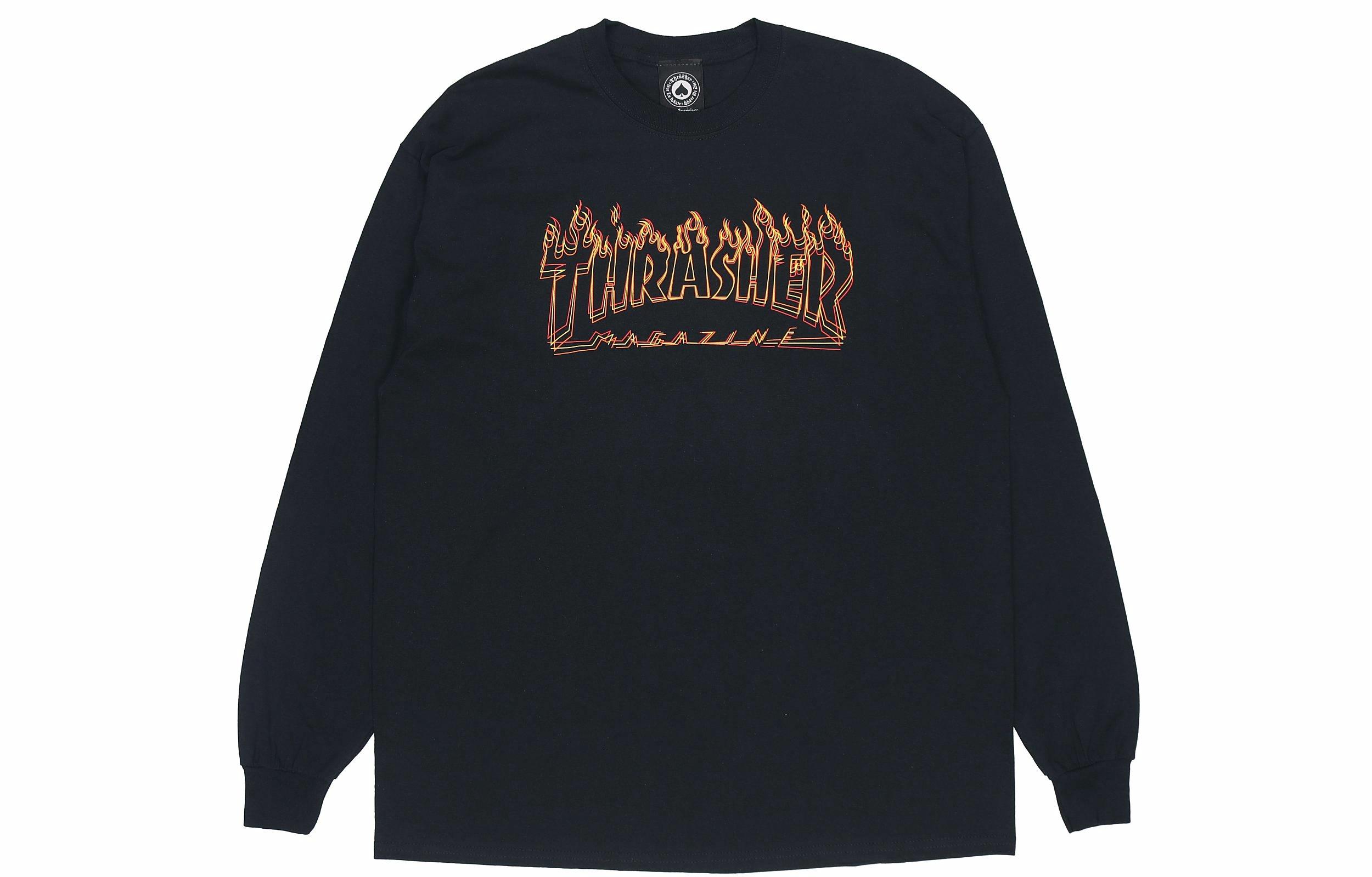 Худи Thrasher (черное)