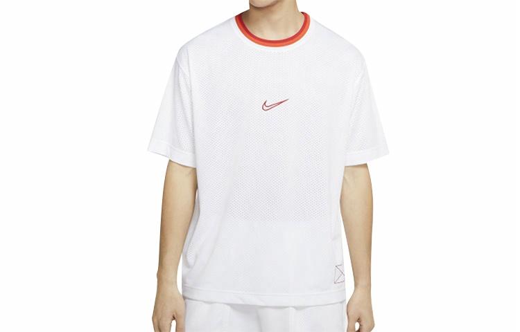 Мужская футболка Nike Basketball (белая) — фото 1
