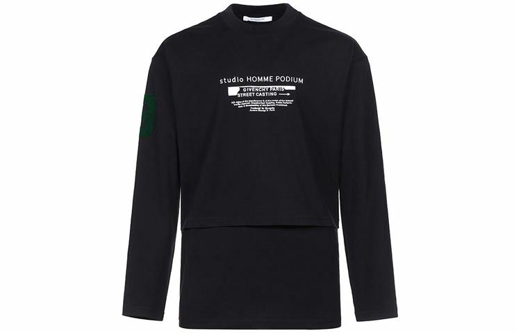 Мужская футболка Givenchy T (черная)
