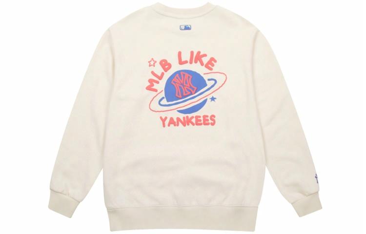 Худи MLB New York Yankees (бежевое) — фото 1