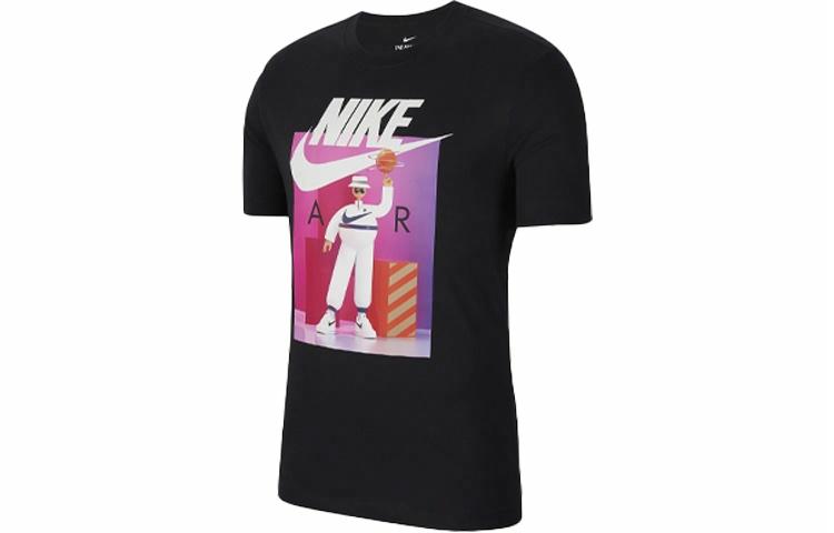 Мужская футболка Nike Sportswear (черная) — фото 1