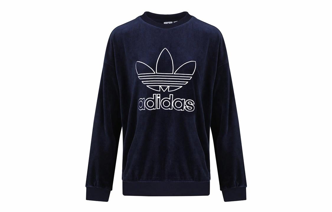 Женский свитшот adidas originals Crew (темно-синий) — фото 1