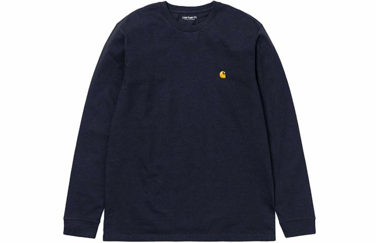 Лонгслив Carhartt WIP FW24 (темно-синий)