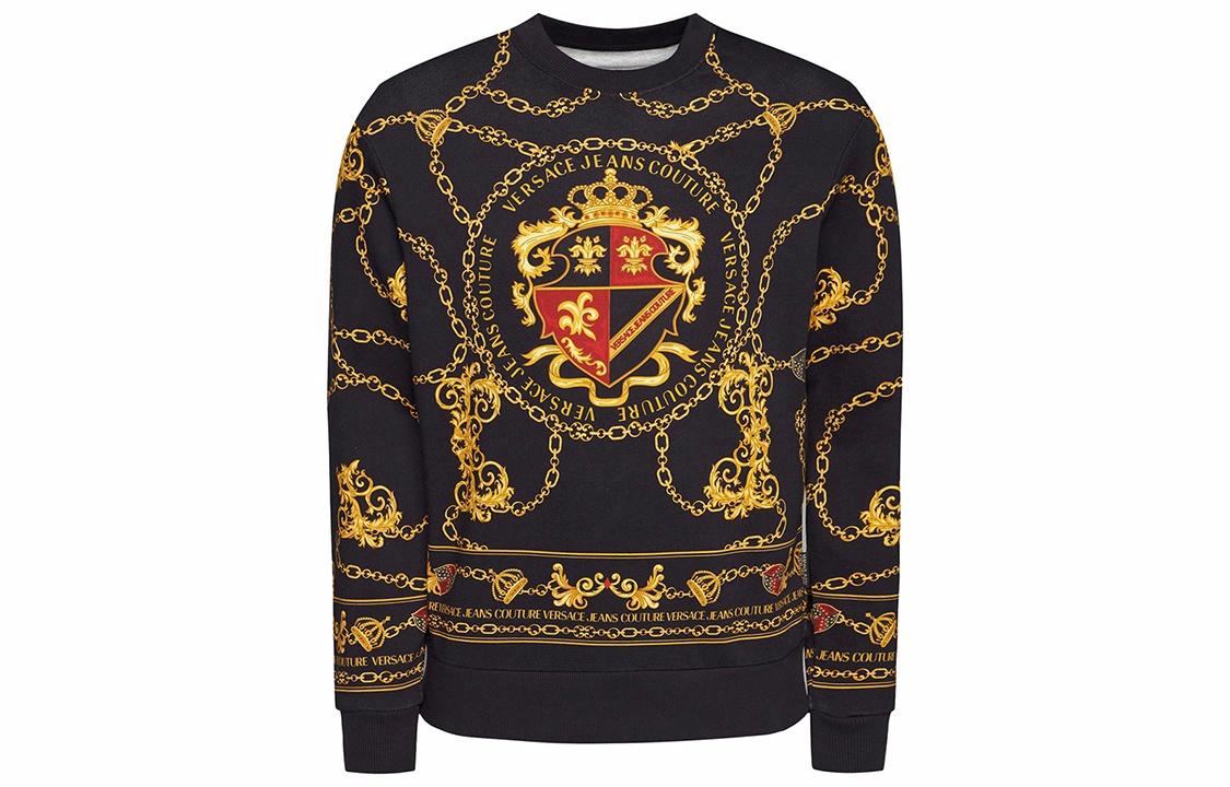Мужское худи Versace (черное)