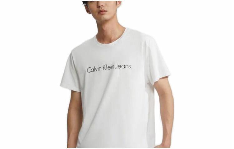 Мужская футболка CALVIN KLEIN LogoT (черный) — фото 9