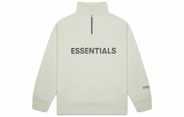 Худи Fear of God Essentials (/ серо-зеленое) — фото 1