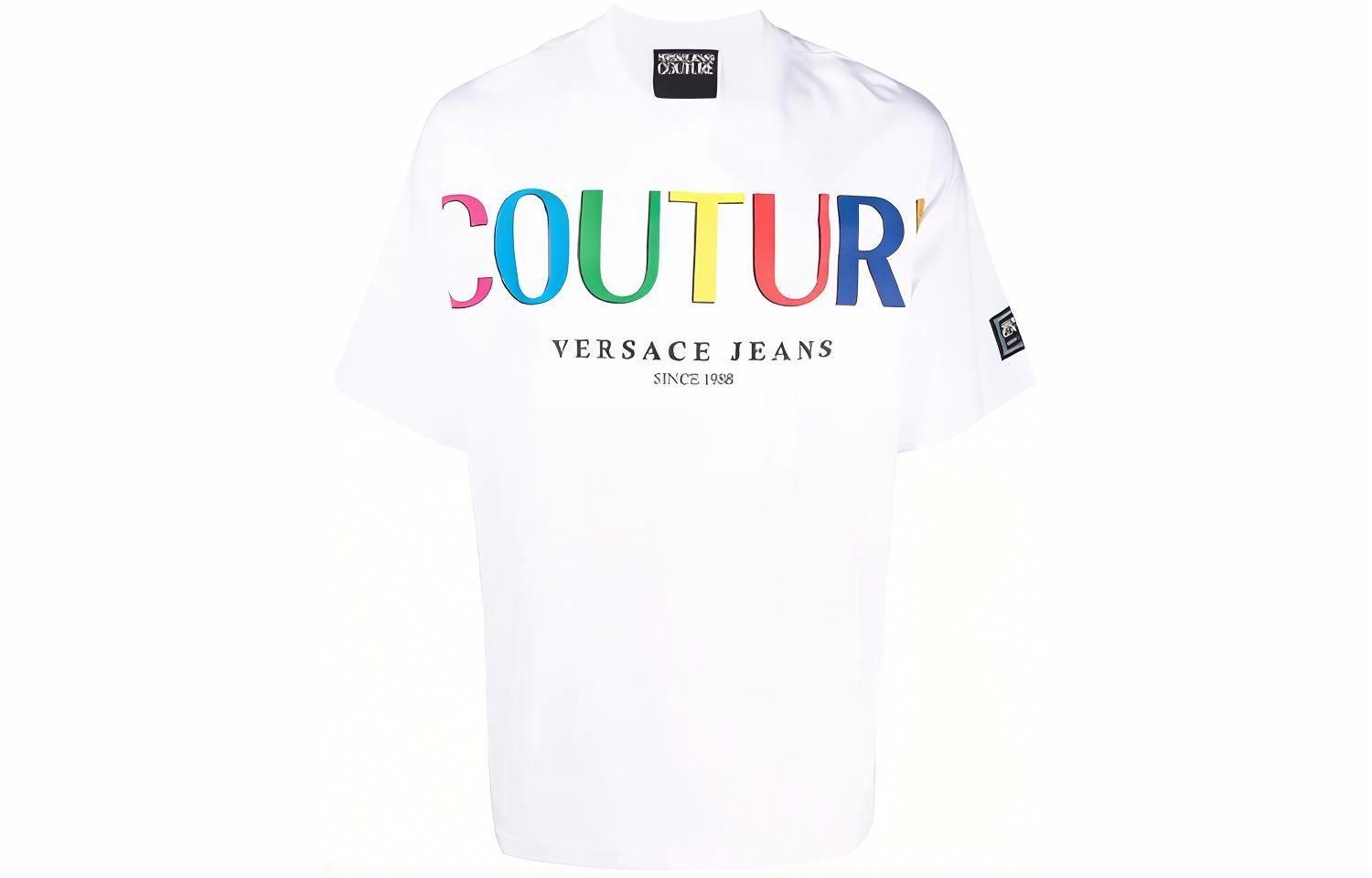 Мужская футболка Versace VERSACE JEANS COUTURE FW21 (белая)