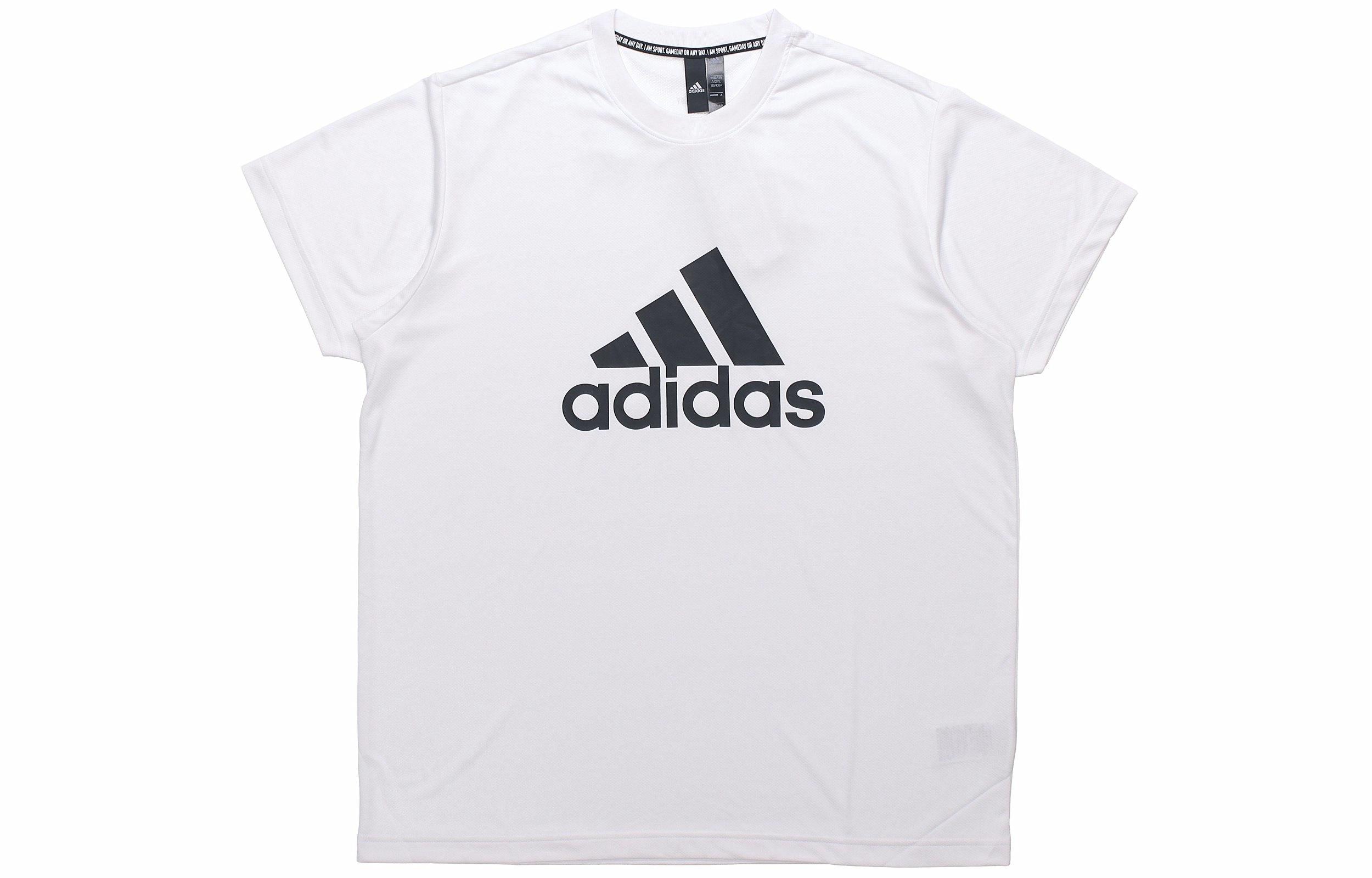 Мужская футболка adidas T (белая) — фото 1