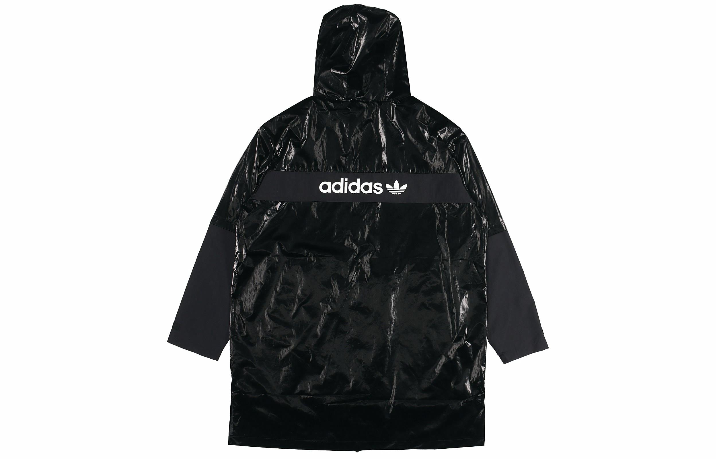 Мужская куртка adidas originals Liquid Metal Wb (черная) — фото 2