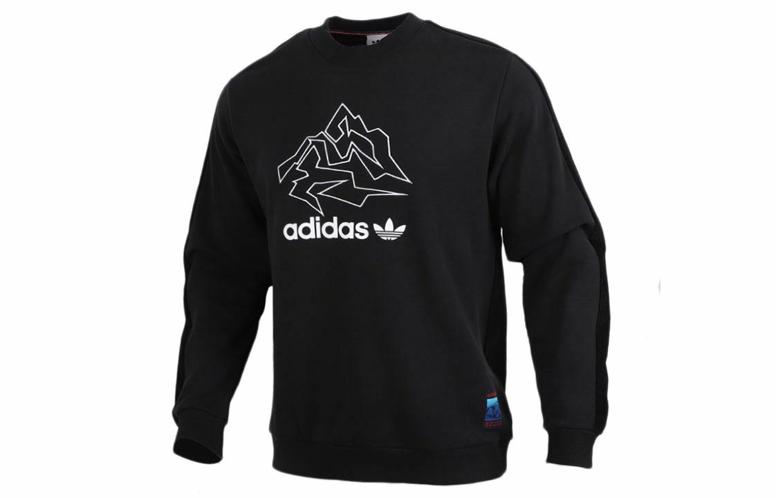 Мужское худи adidas originals Adv Crew (черное) — фото 1