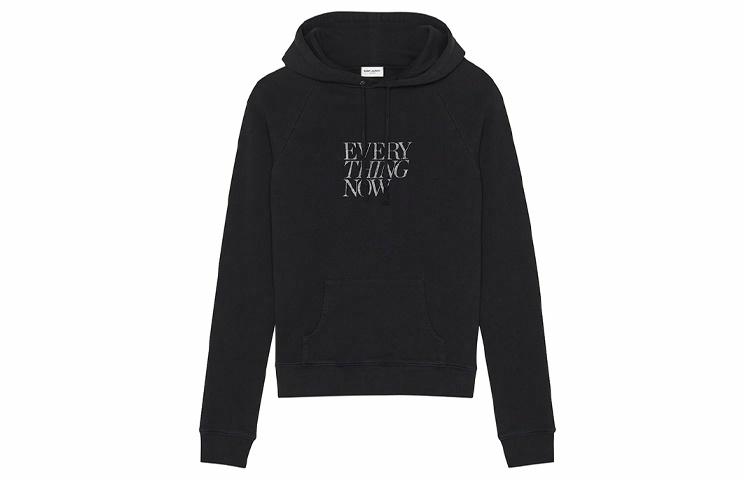 Мужское худи SAINT LAURENT (черный)
